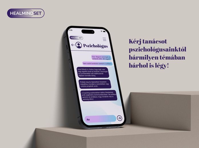 Healmindset, pszichológiai jóllétet támogató mobilapp tiniknek