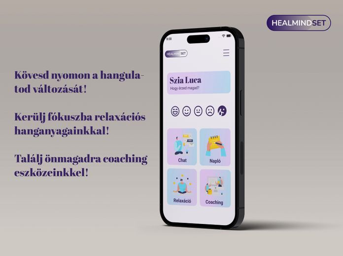 Healmindset, pszichológiai jóllétet támogató mobilapp tiniknek