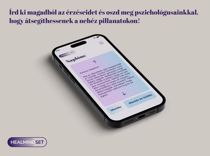 Healmindset, pszichológiai jóllétet támogató mobilapp tiniknek