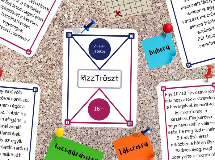 RizzTröszt: A kártyajáték, ami a rizz és a rendkívüli szituációk egyvelege.