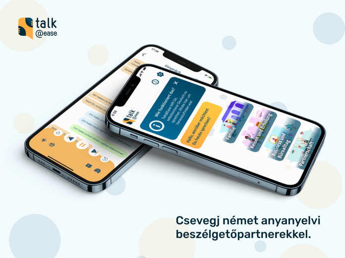 Talk@Ease angol és német beszédgyakorló mobilapp