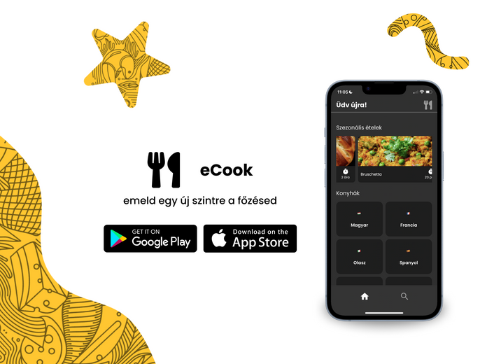 eCook: Találd meg a recepted 1 perc alatt!