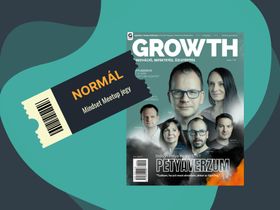 Jegy+Dedikált Growth Magazin