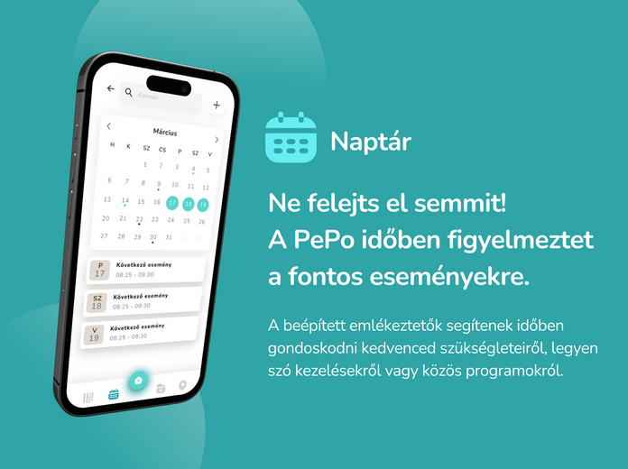 PePo - Egészségtudatos gazdik applikációja 