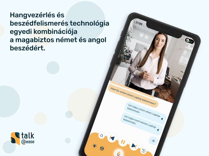 Talk@Ease angol és német beszédgyakorló mobilapp