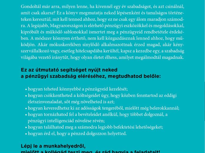 Szabadságra mentem – egy év múlva találkozunk könyv