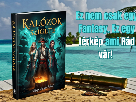 Kalózok Szigete - Interaktív fantasy könyv kalandoroknak