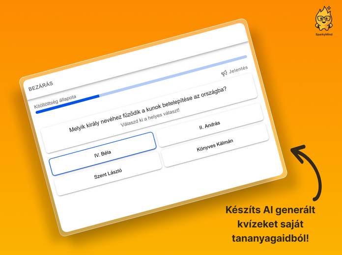SparkyMind – A mesterséges intelligenciával működő tanulótársad