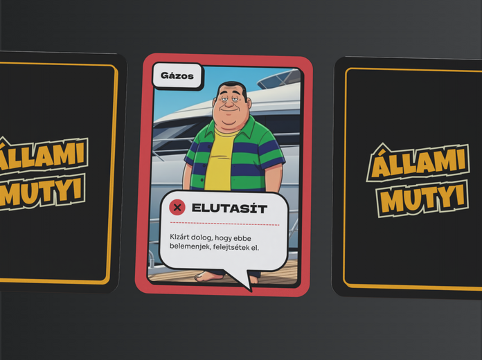 Állami Mutyi - A társasjáték, ahol a közpénz elveszíti közpénz jellegét