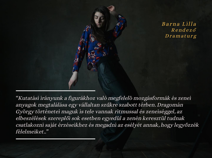 "Karcsika" új táncszínházi előadás létrehozása