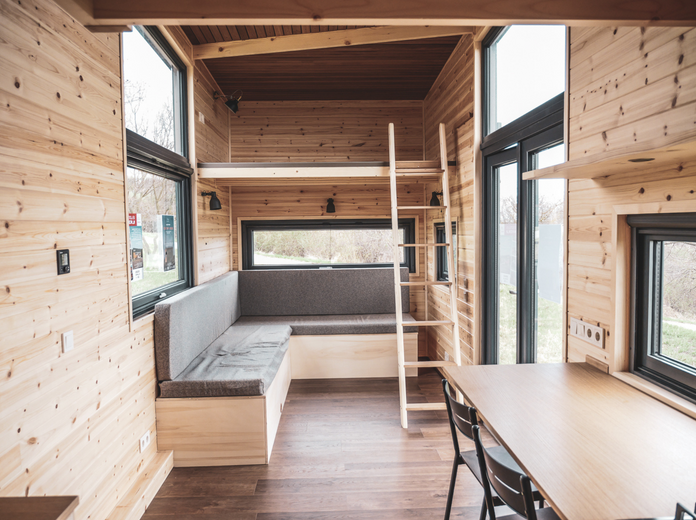 A ház, amit oda viszel, ahová a szíved húz - ez a POP Tiny House!