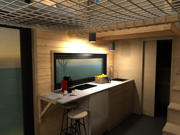 A ház, amit oda viszel, ahová a szíved húz - ez a POP Tiny House!