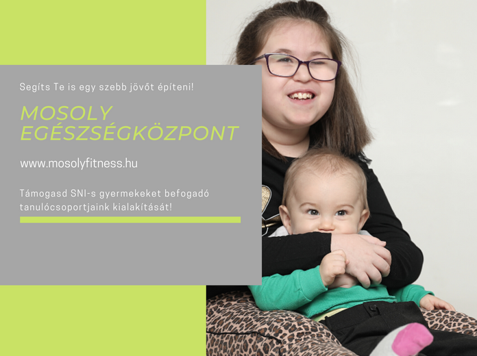 Mosoly Egészségközpont - Sportolj az SNI-s gyermekek jövőjéért!